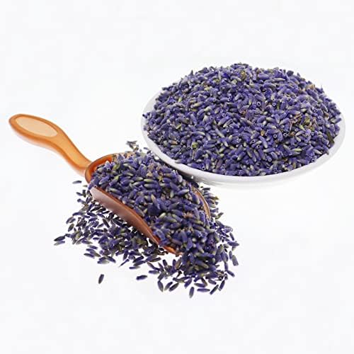 Mei Ting Dried Lavender Flower Buds 100% Natural Lavender Ultra Blue Dried Lavender Petals 7oz/200g