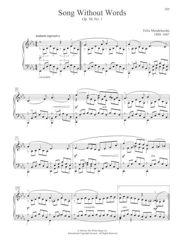 The Classical Piano Solos Collection: 106 Graded Pieces from Baroque to the 20th C. Compiled & Edited by P. Low, S. Schumann, C. Siagian - Classical Piano Sheet Music Book for Teachers and Students - Image 8
