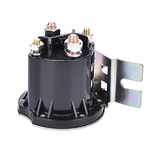 MaySpare Solenoid Relay Switch 12 Volt 4 Terminal Trombetta PowerSeal Solenoid 150 Amp Intermittent Duty DC Contactor, 684-1261-212, 684-1251-212