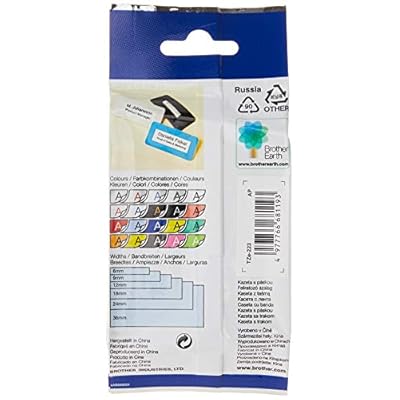 Genuine Brother TZe-223 9mm Standard Laminated Label Tape Replacement