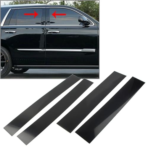 Embellecedor del pilar de ventana protector y brillante para Escalade 5