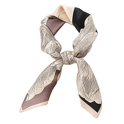 MEISEE 100% Pure Mulberry Silk Scarf 27"'x27(in) Square Scarf Hea...