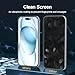 NEW'C 3 Pack Designed for iPhone 16, iPhone 15 Screen Protector (6.1 inches),Enhanced Tempered Glass Protection with easy installation tool included,Ultra Resistant