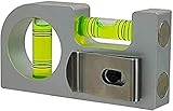 El diseño de doble línea de burbujas horizontales hace que la medición sea más precisa, mini nivel utilizado para determinar planos horizontales y verticales.