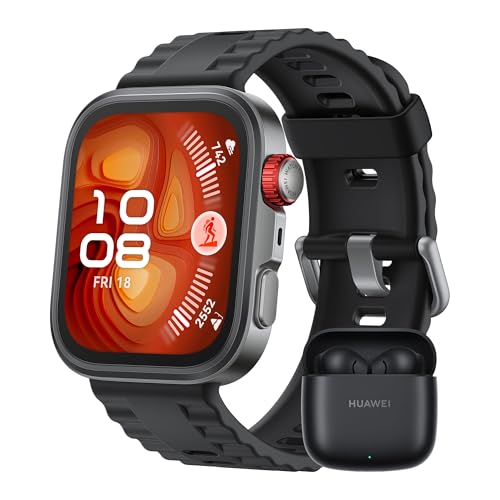 HUAWEI Watch FIT 4 Pro montre connectée ECG suivi de santé écran 1.82 pouces titane noir