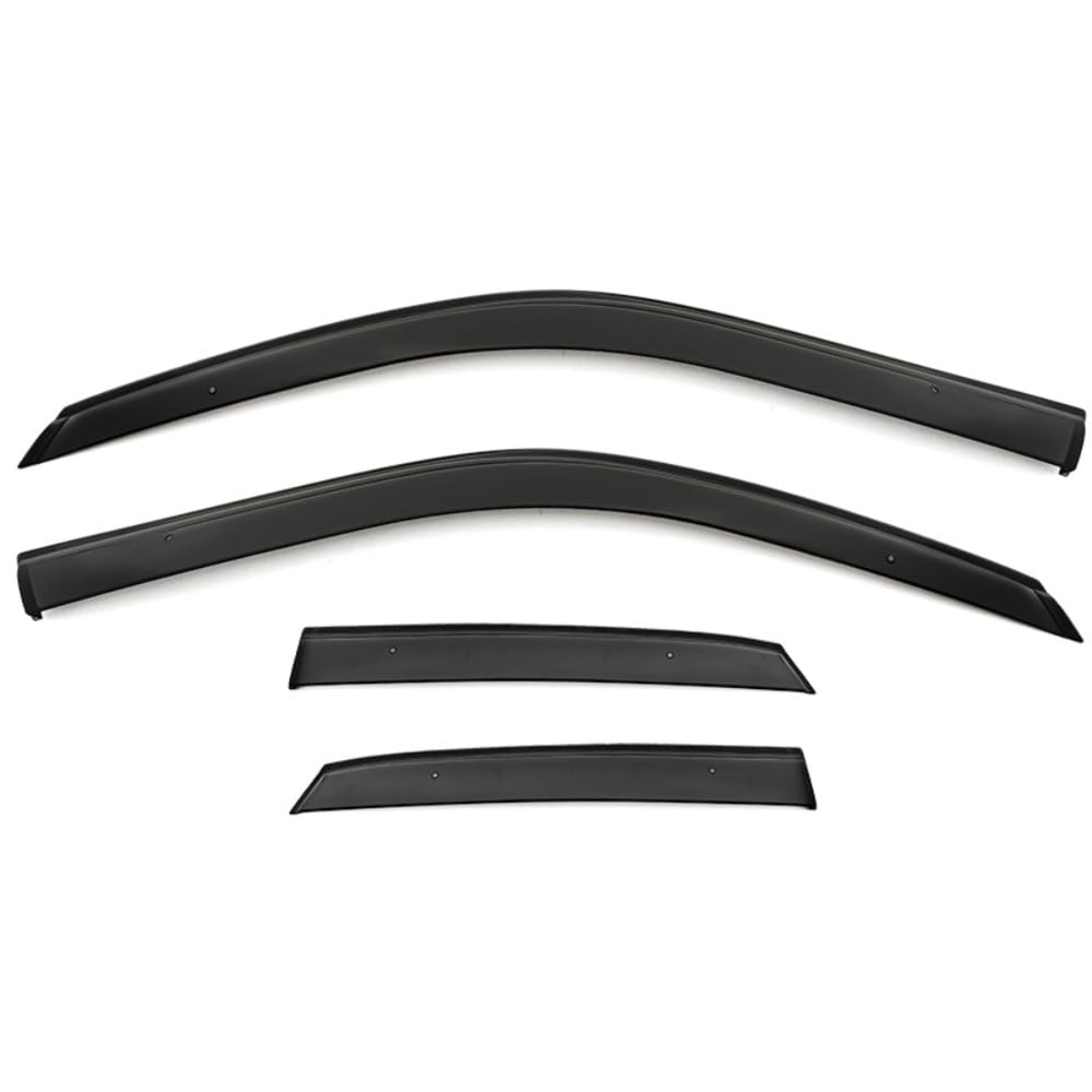 QOEMRHELT 4pc Set In-Channel Wind Deflectors, for 100 C4 1990-1994 Window Visors Rain Guards Vent Visors Rain & Sun Protection,Car Accessories