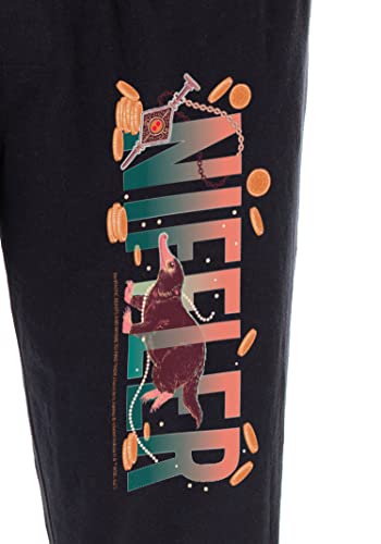 INTIMO Fantastic Beasts Men's Niffler Pajama Pants Harry Potter Adult Sleep Bottoms3