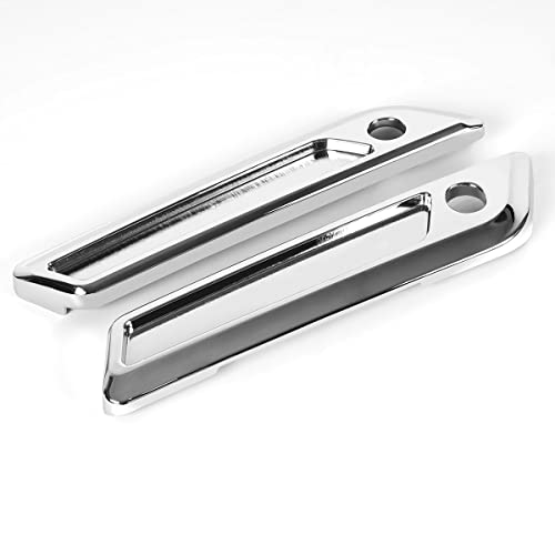 Kit de herrajes, cerraduras y bisagras para alforjas duras, compatible Harley Road King 2014-2020 (Cromo y Negro) miniatura 5