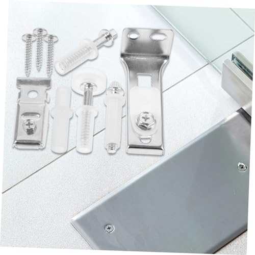 Kit de Herrajes para Puerta Plegable en Acero Inoxidable con Riel Deslizante y Accesorios para Reparación de Puerta de Clóset Bi-Fold para Hogar y Oficina miniatura 7