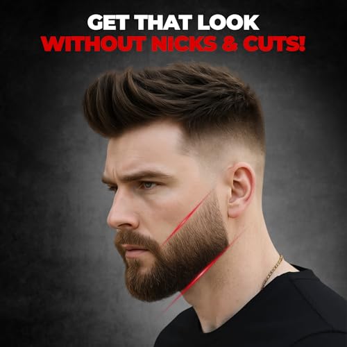 Image of Beardo Precision Edge Combo | Shaping Gel + Ape-X Go Pocket Trimmer + Styling Tool | Precision Beard Grooming Kit for Men | Perfect Beard Lines, Clean Cheek Line, Jawline & Styling Tool | Gromming Kit