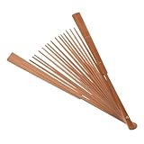 Eco-conscient : ce cadre d'éventail est fabriqué en bambou, un matériau à la fois élégant et élégant, éventail à main diy, éventails pliants DIY