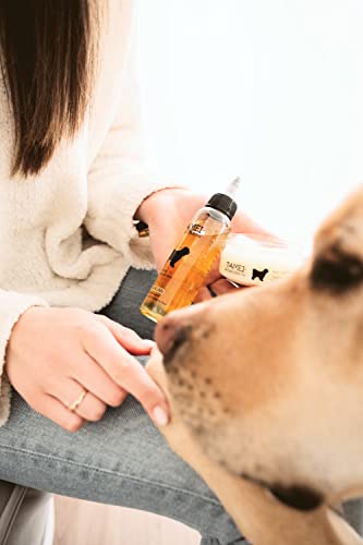 Tamei Bio Fellöl Argan für Hunde bei trockener Haut und trockenem Fell - 100ml - bringt Glanz sättigt kurzes und langes Fell - vegan