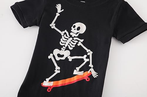 Image of KikizYe Boys Short Sleeve Pajamas Kids Summer Pjs Children Pajamas