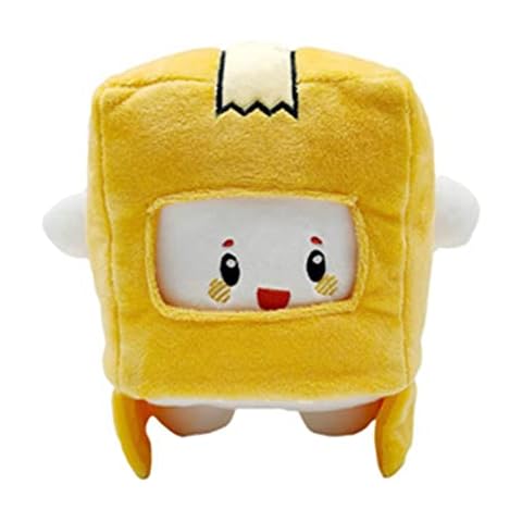 Plush Foxy and Boxy Rocky Box Soft Stuffed Plushies with Removable Cartoon Robot Doll Soft Toy for Gifts Kids and Fans (Boxy) Cover