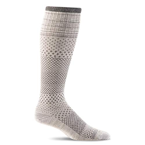 Up To 40% OFF Sockwell Women's Micro Grade Moderate Graduated Compression Sock, Natural - S/M