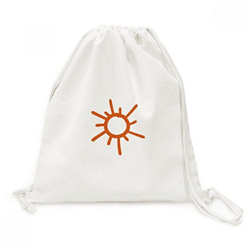 Sac voyage cordon soleil orange pour s'encombrer moins