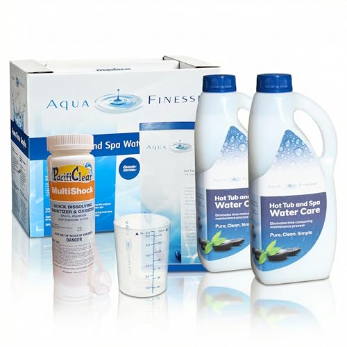 AquaFinesse Hot Tub Water Care Kit - Dichlor (Powder)