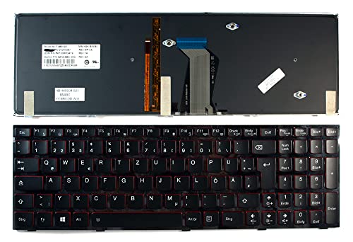 Clavier Lenovo NSK-B54BC rétroéclairé noir clavier PC portable allemand