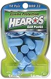HEAROS Xtreme Protection Series Foam Ear Plugs, 14 Pair (Pack of 3)