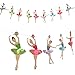 Tinksky Ballet Dancer Banner Party Garland Bunting Banner for Wedding Bridal Shower Favors Decorations Party Supplies