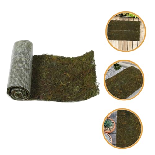 Tapis de mousse synthétique vert résistant à la chaleur pour décoration durable