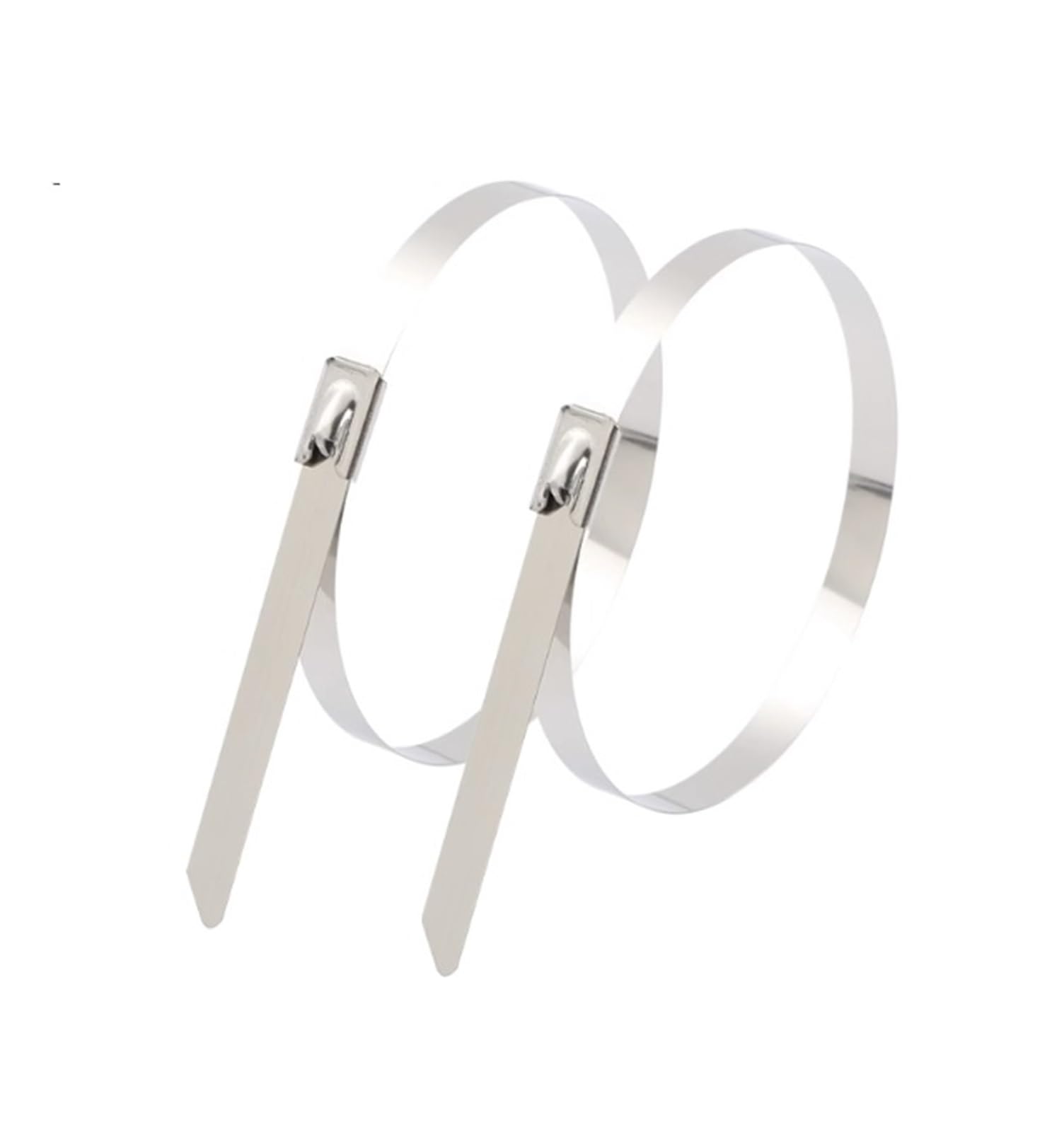 Bridas Metalicas 10 20 50 Uds. 12mm 0,47 pulgadas envoltura de escape multiusos 304 bridas Metal acero inoxidable autoblocantes Para Fijación de Tuberías(10pcs,12x900mm)