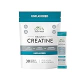 TERRA ORIGIN Healthy Creatine Micronized Monohydrate Powder | 30 Stick Packs | Support for Muscle and Cognitive Performance* | Supplement for Women and Men | Unflavored, Gluten Free, Zero Sugar