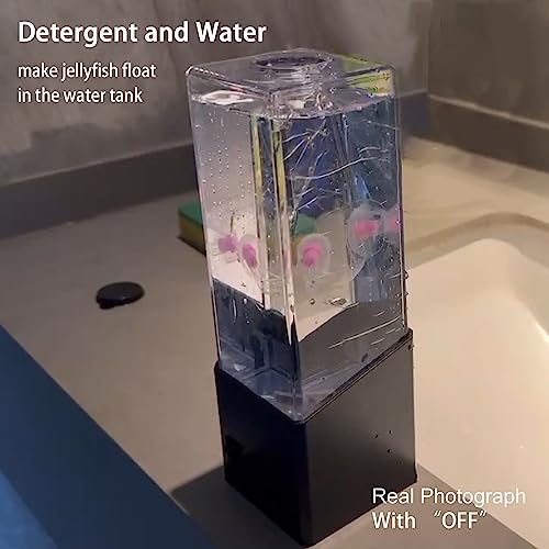 Multi-Color Jellyfish Lava Lamp, Usb Powered Aquarium Night Lights,16 Colors Changing Jellyfish Lamp, Office Room Desktop Decoration,Gifts For Adults Kids Children,Christmas Birthday Holiday Gift #TOP3