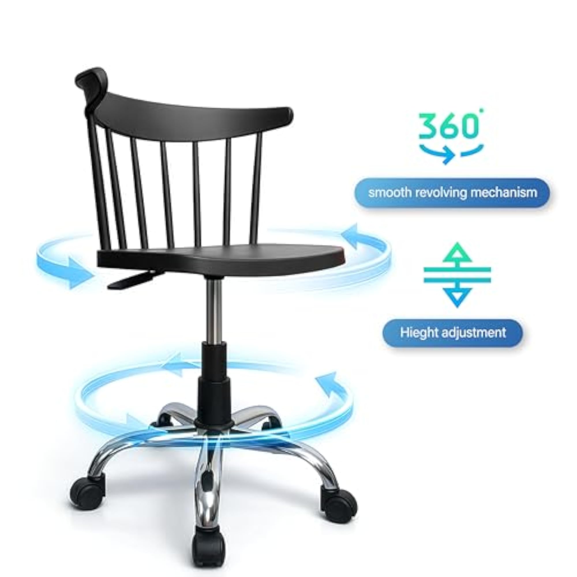 Royal Computer Chair for Desk Seating, Adjustable Height