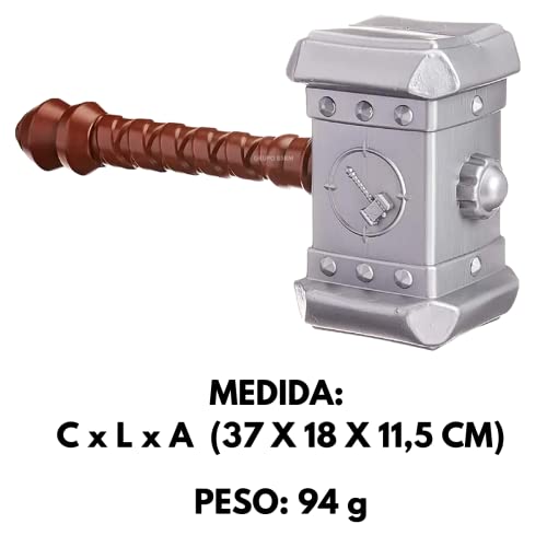Martelo E Escudo Kit Brinquedo Capitão Para Crianças Fantasia Infantil Coleção Medieval Marreta Espa
