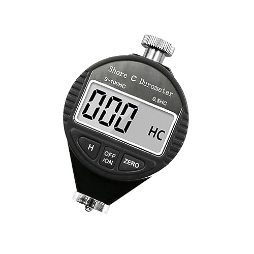 iplusmile Probador Digital De Shore Pantalla LCD Para Goma Plástico y Cuero Medición Rápida y Precisa Compacto Para Uso Portátil