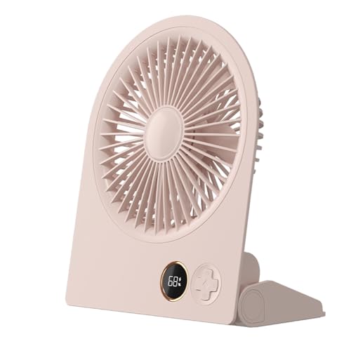 Ventilatore da tavolo USB a batteria ricaricabile da soffitto 19 velocità flussi d'aria per qualsiasi impostazione 360 ° rotazione ventilatore interno ed esterno