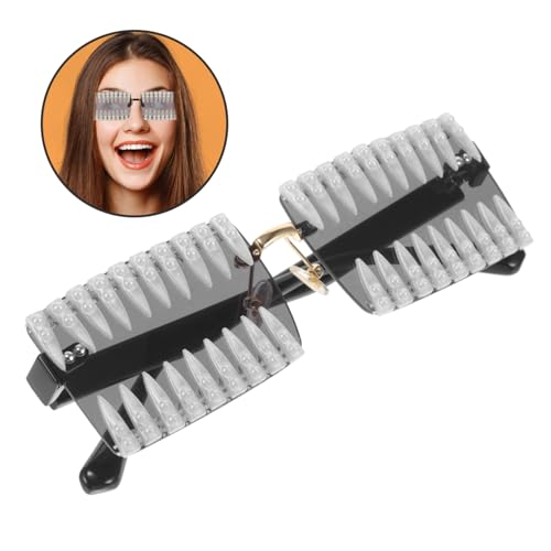 Lunettes de soleil de fête en PC rigide pour accessoires de déguisement