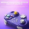 Controlador NYXI Warrior Lite para Switch/Switch 2/PC/iOS/Android, joystick/gatillo de efecto Hall, interruptores micro mecánicos A/B/X/Y, botones programables, turbo, vibración 6