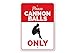 Cannon Balls Only, Poolside Diving Sign, Decorative Pool Sign - 12