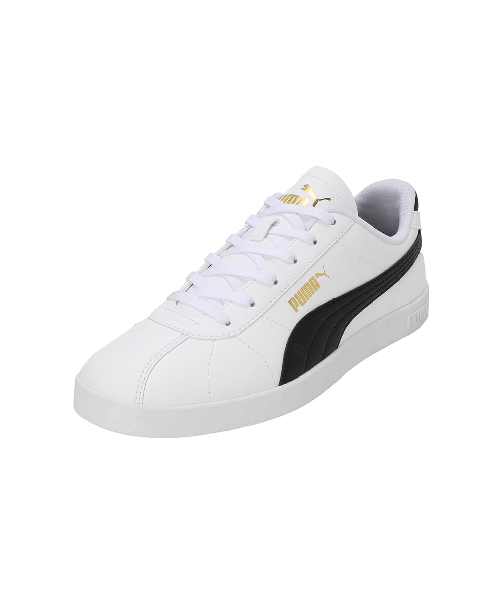 Puma Unisex-Adult Club II SL White-Black-Gold Sneaker - 9 UK (39744503) (B0D6VZNHR2) Amazon Price History, Amazon Price Tracker