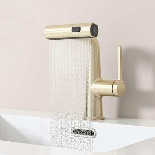 Mitigeur de lavabo extractible pour faciliter la routine beauté du matin