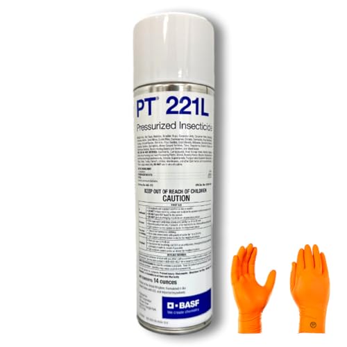 PT 221L Pressurized Insecticide - Powerful and Versatile Insecticide Spray for Complete Pest Control...