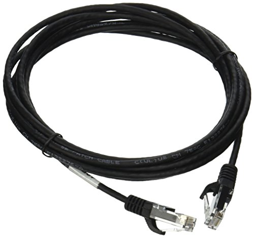 Image of C2G 01065 Cat5e Cable - Snagless Unshielded Slim Ethernet Network Patch Cable, Black (10 Feet, 3.04 Meters)