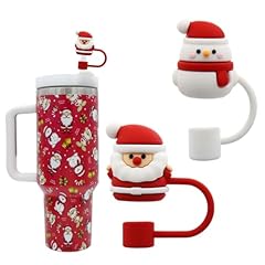 2pcs-SantaClausSnowman