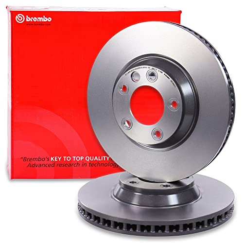 Disque de frein Brembo avant pour VW Touareg et Audi Q7 10698202 ventilé et peint