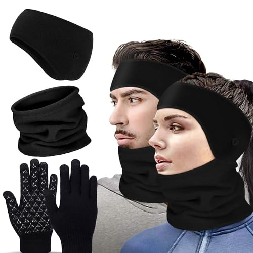 Fasce Per Gli Sport Scaldini Auricolari Ghette Per Collo Set