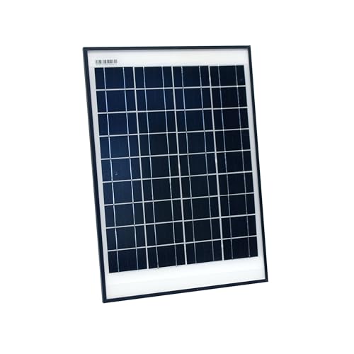 Image of ALEKO SP20W24V 20 Watt 24 Volt Monocrystalline Solar Panel for Gate Opener Pool Garden Driveway