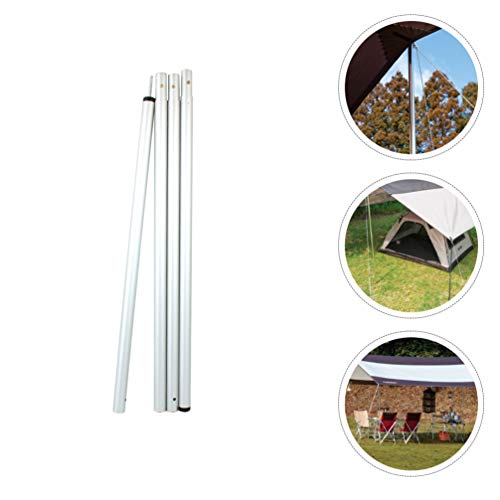 BESPORTBLE Postes para Barracas de Camping Postes de Lona Ajustáveis ??Em Liga de Alumínio Acessório