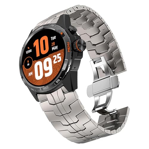 Bracelet en acier inoxydable du bureau aux soirées pour TicWatch E3 et Pro 3