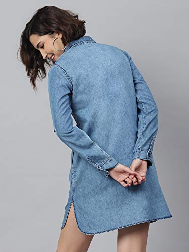 StyleStone blue denim dress – image 2