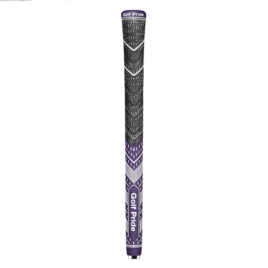 Golf Pride MCC Multi Compound Plus 4 Teams Midsize Golf Grip (Purple / White)