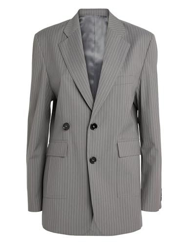 Blazer à rayures femme moderne et veste de costume croisée tendance