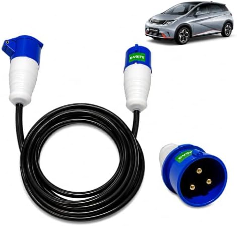 Extensão 32a p Carregador Carro Elétrico BYD 5m