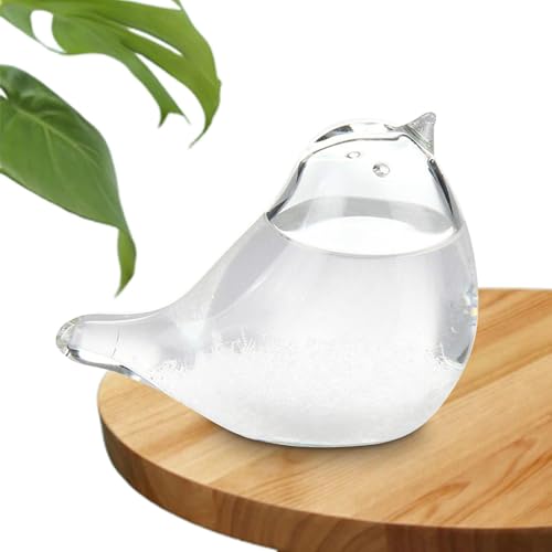 Sturmglas Wettervorhersagegerät, Flüssiges Barometer Vogelform Flasche Wettervorhersagegerät Wetterstation Modisch Kreativ Dekoratives Glas Wettervorhersagegerät Für Zuhause Und Büro